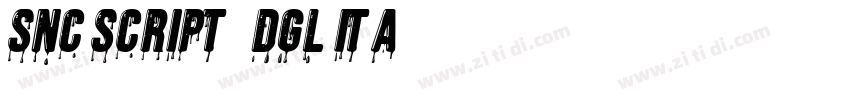 SNC Script   DGL Ita字体转换